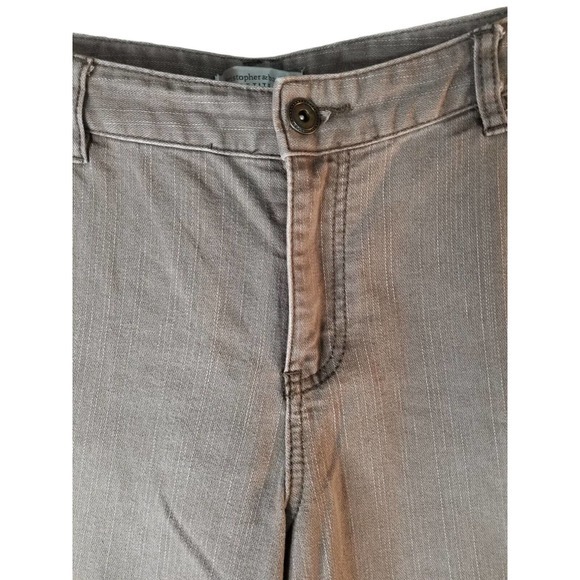 Christopher & Banks Petit Women's Jeans Modern Fit Size 14 P 36x28 Light Brown - Picture 5 of 7